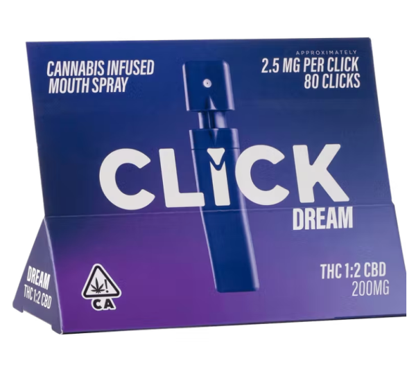 Click Dream 1:2 CBD Spray 200mg